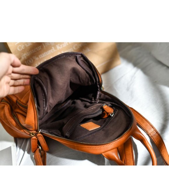 Cowhide Ladies Backpack Weekend Party main image 4